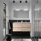 Mueble de baño NOJA 120 cm - 4 CAJONES - LAVABO - BañoClick